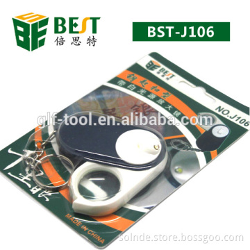 BEST 10 X Fold mini magnifying glass